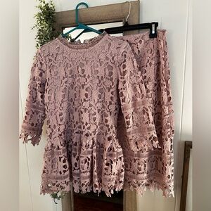 Dainty Jewells matching skirt and shirt set